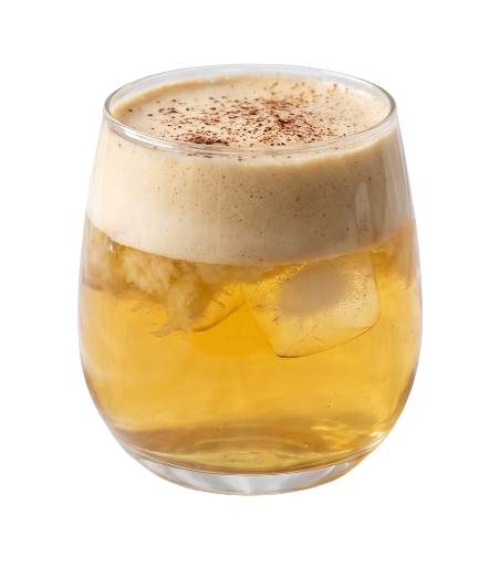 Cold Pressed Apple Hojicha Cloud