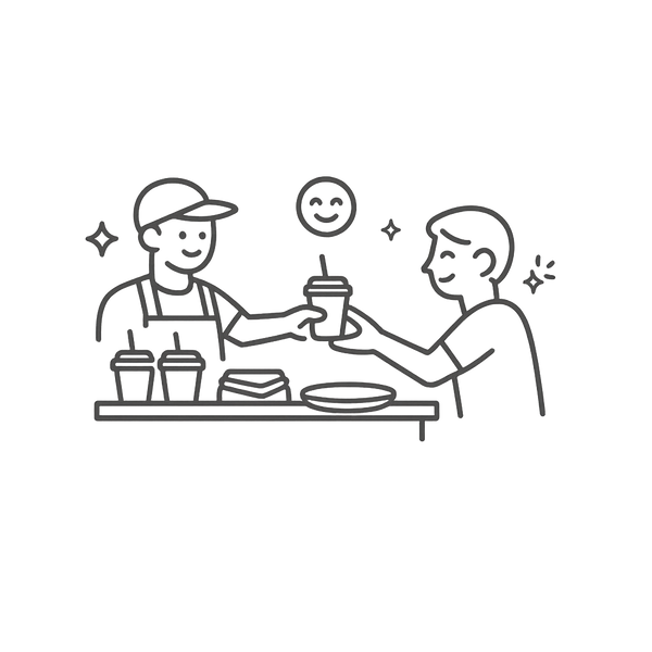We Serve, You Enjoy